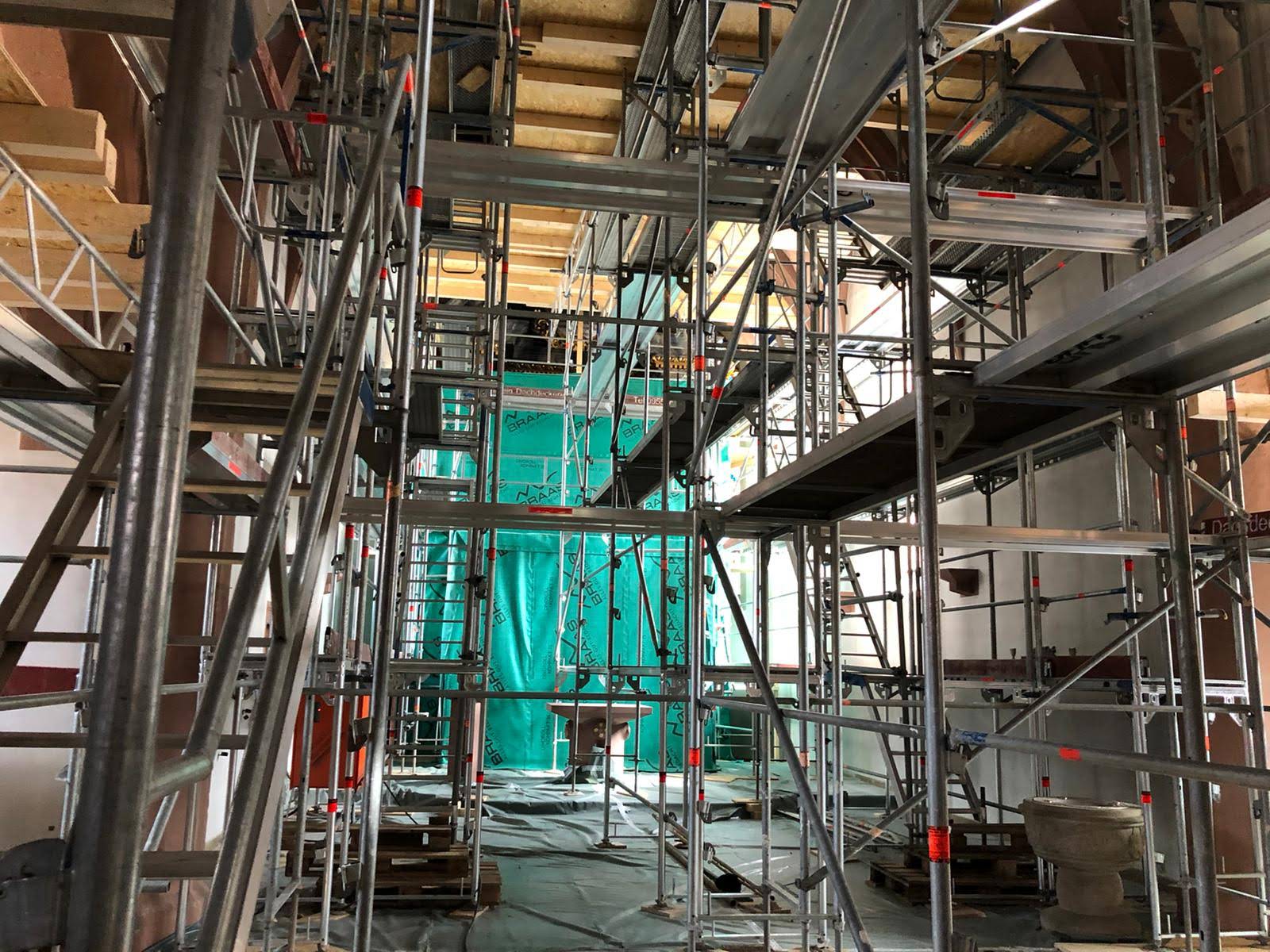 Baustelle Innenrenovierung