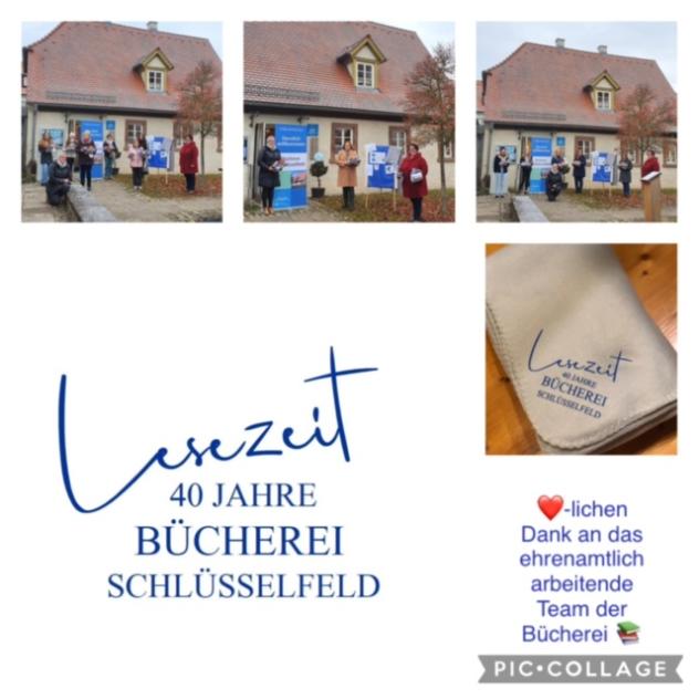 Bücherei 40 Jahre