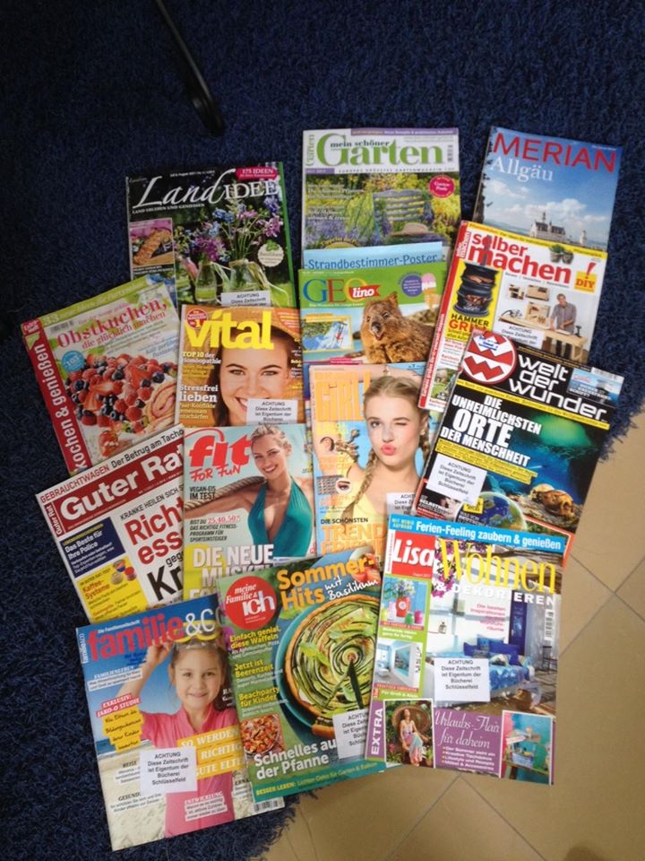 Bücherei Schlüsselfeld Zeitschriften