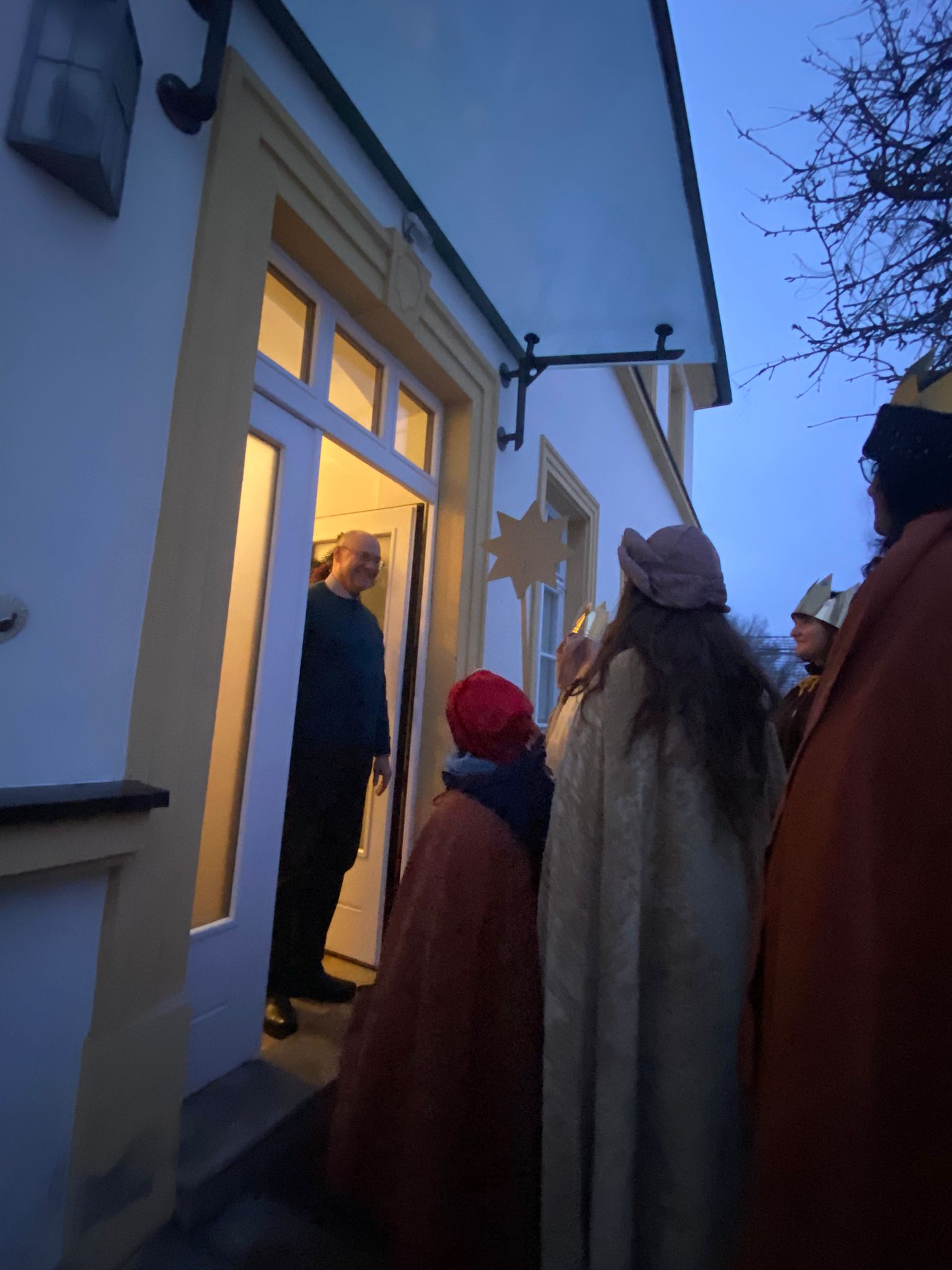 Die Sternsinger bei Pfarrer Dettenthaler Sternsinger 2026