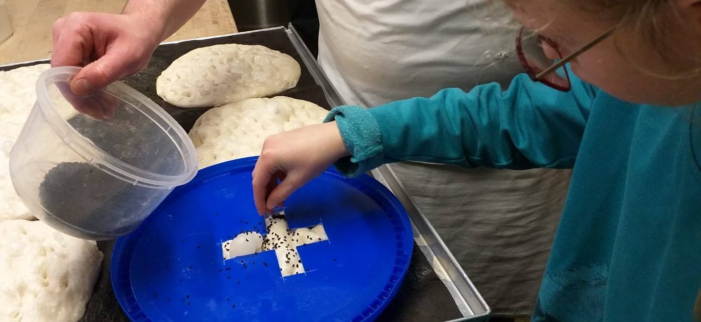 Erstkommunionvorbereitung 2019 wir backen und teilen das Brot