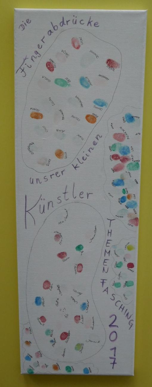 Familienstützpunkt Themenfasching 2017 Künstler