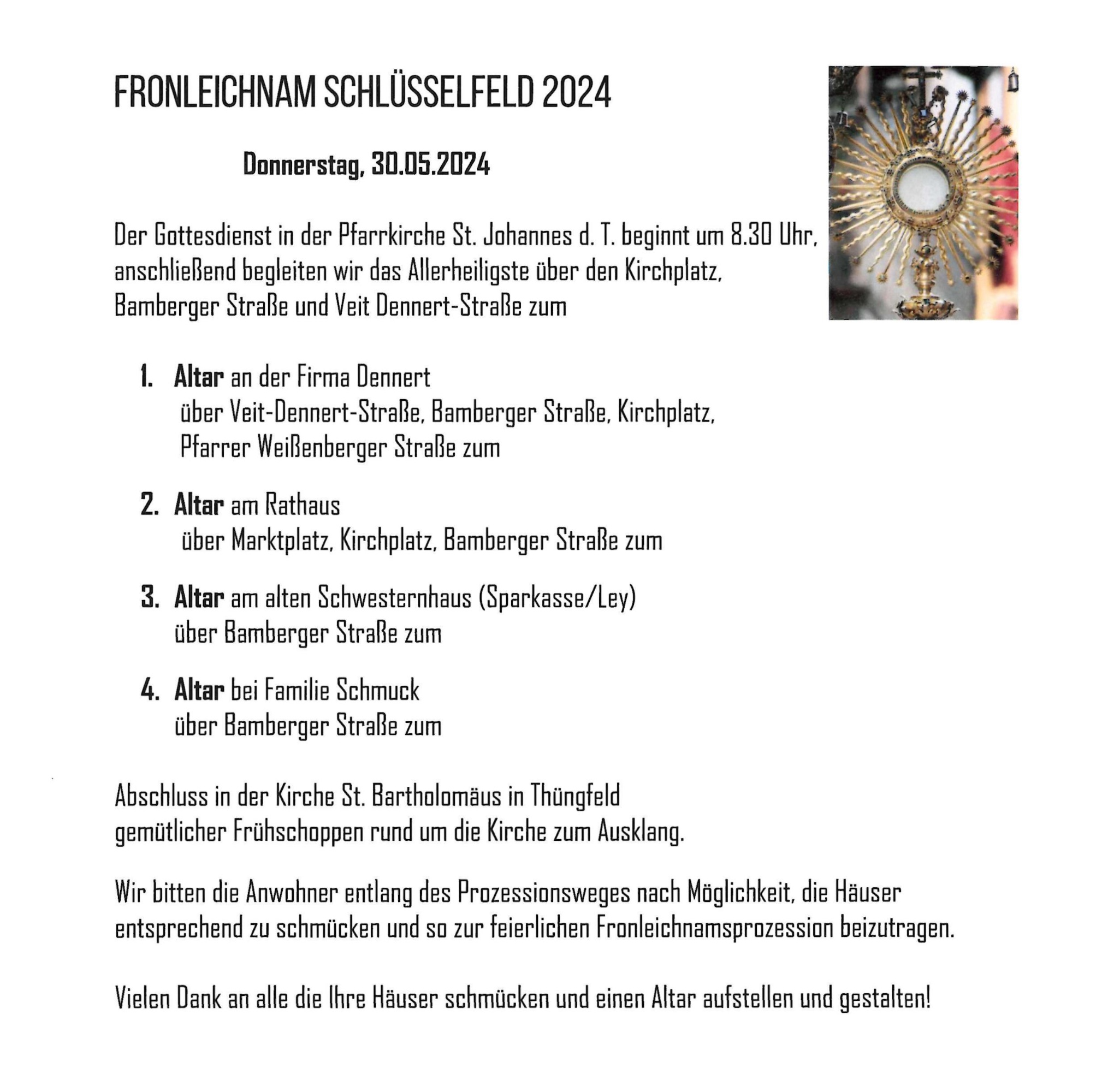 Fronleichnam