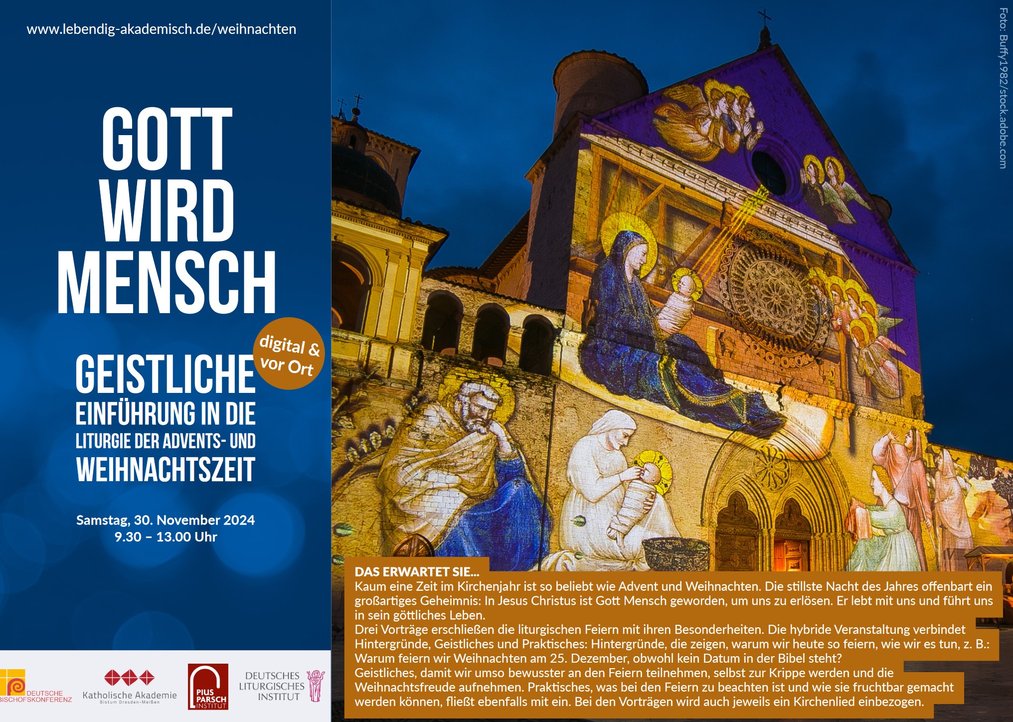 Geistliche Einführung in die Liturgie der Advents- und Weihnachtszeit