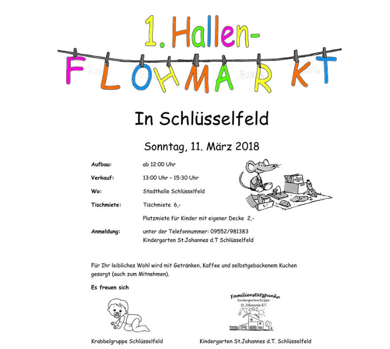 Hallenflohmarkt