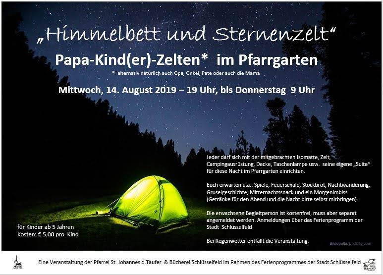 Himmelbett und Sternenzelt 2019