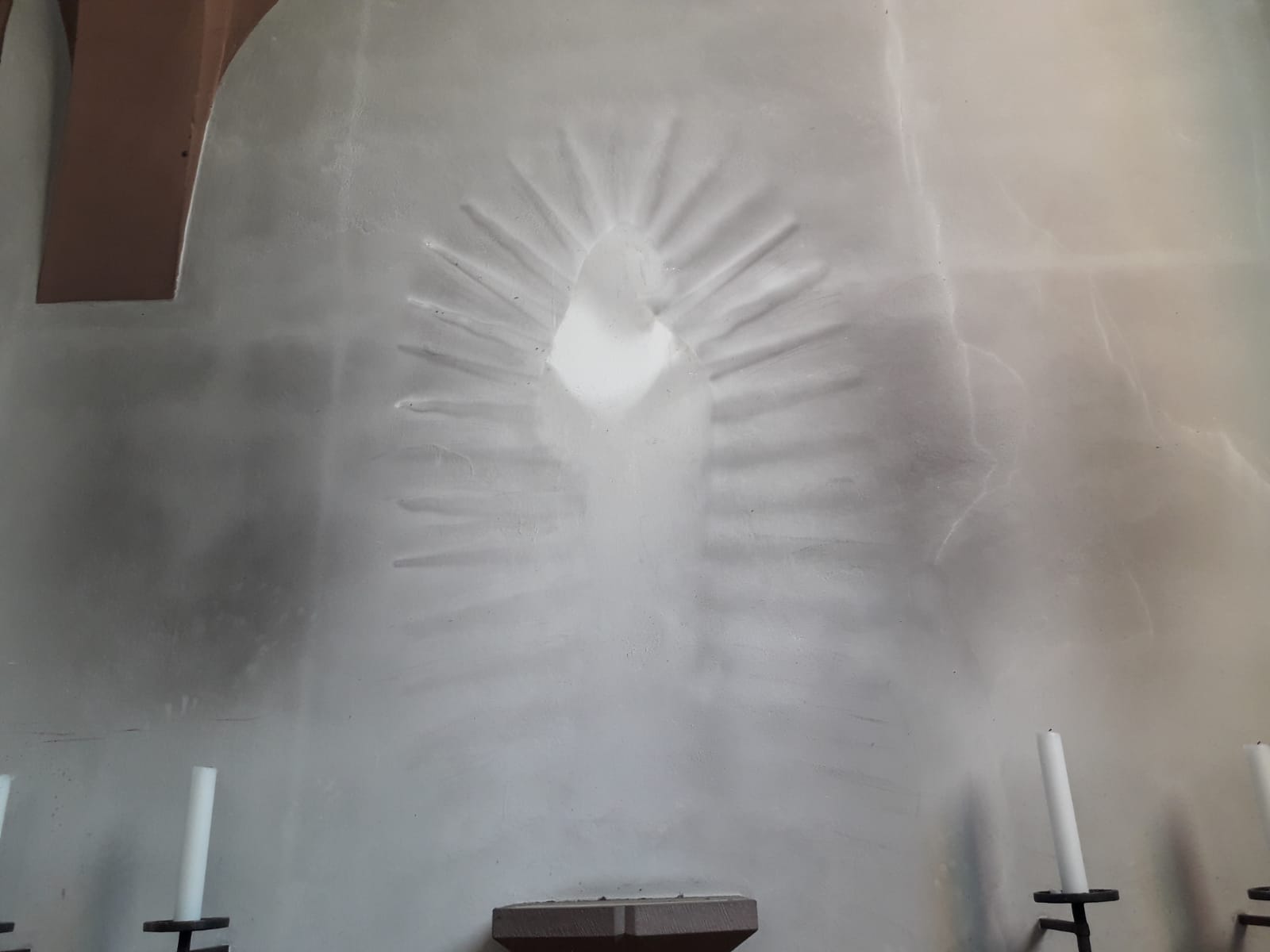 Innenrenovierung Pfarrkirche 2020 Marienstatue