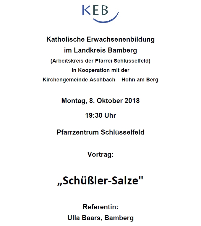 KEB Schüssler Salze