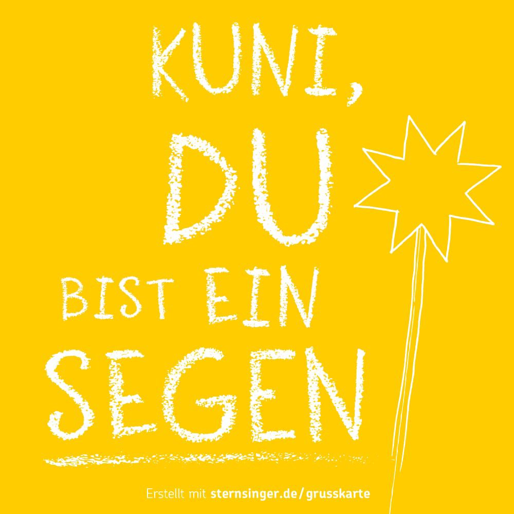 Kuni, DU bist ein Segen für diese Aktion! Sternsinger 2026