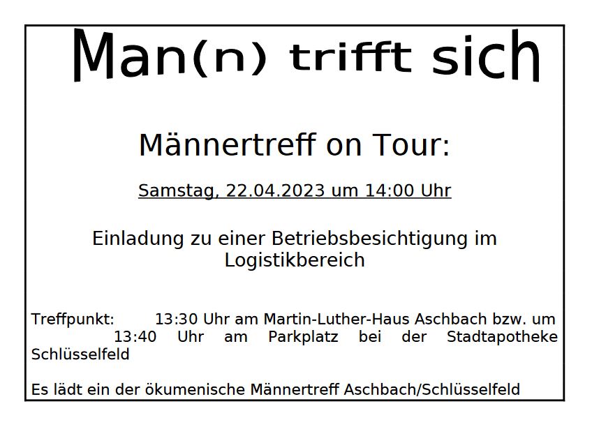 Männertreff