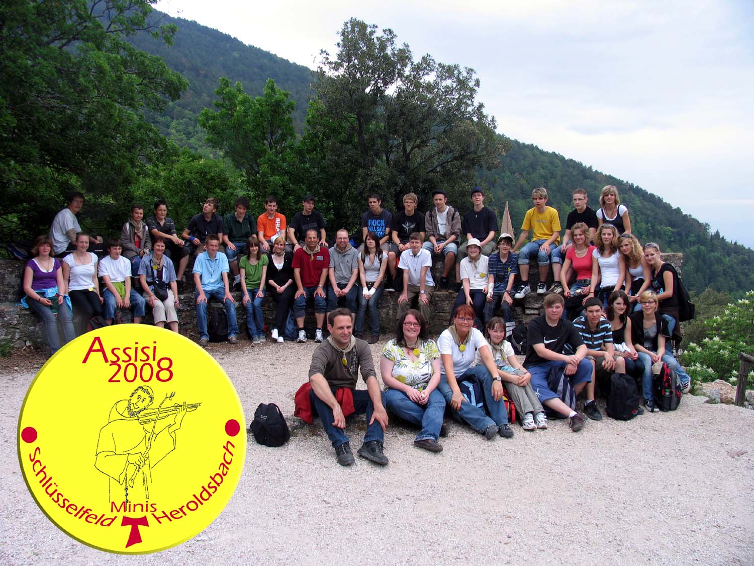 Ministrantenfahrt nach Assisi 2008