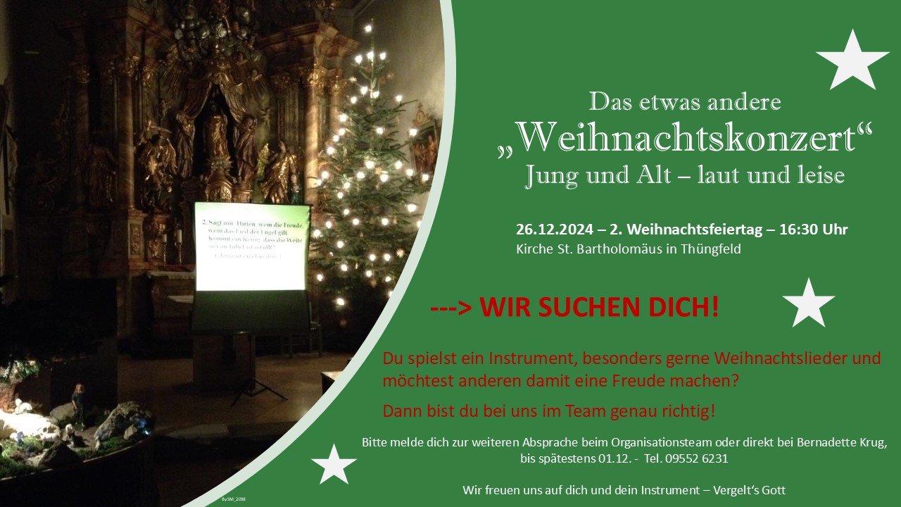 Mitsing Weihnachtskonzert
