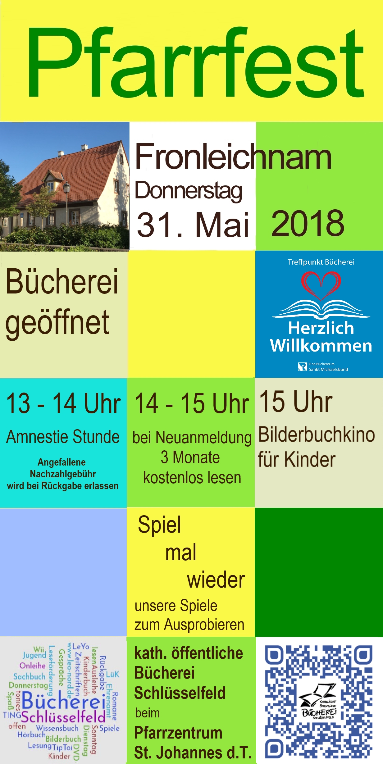 Pfarrfest Bücherei