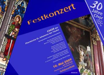 Plakat Chorkonzert
