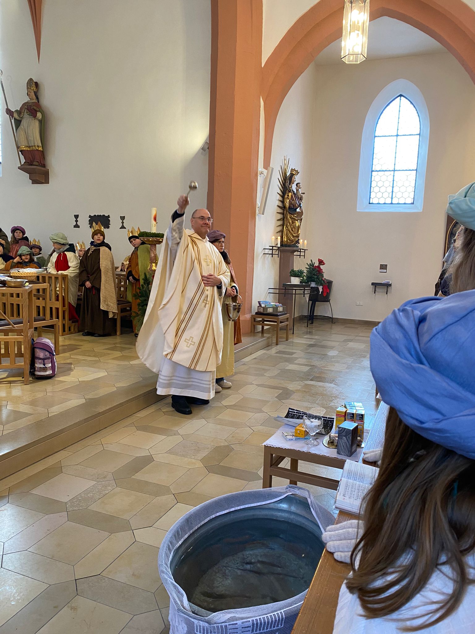 Segnung im Gottesdienst Sternsinger 2026
