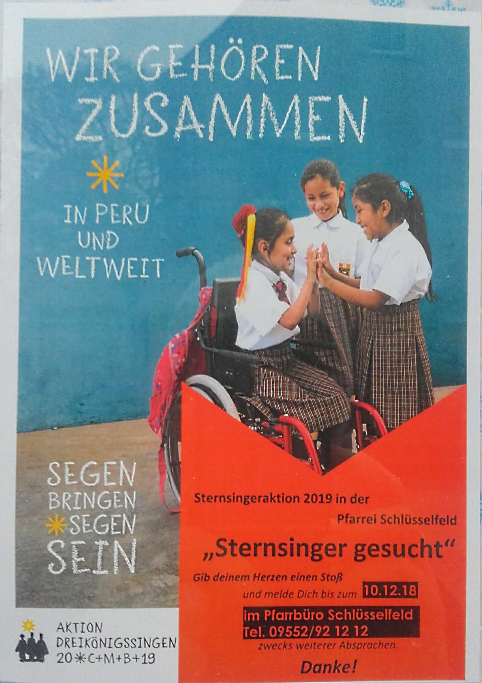 Sternsinger gesucht