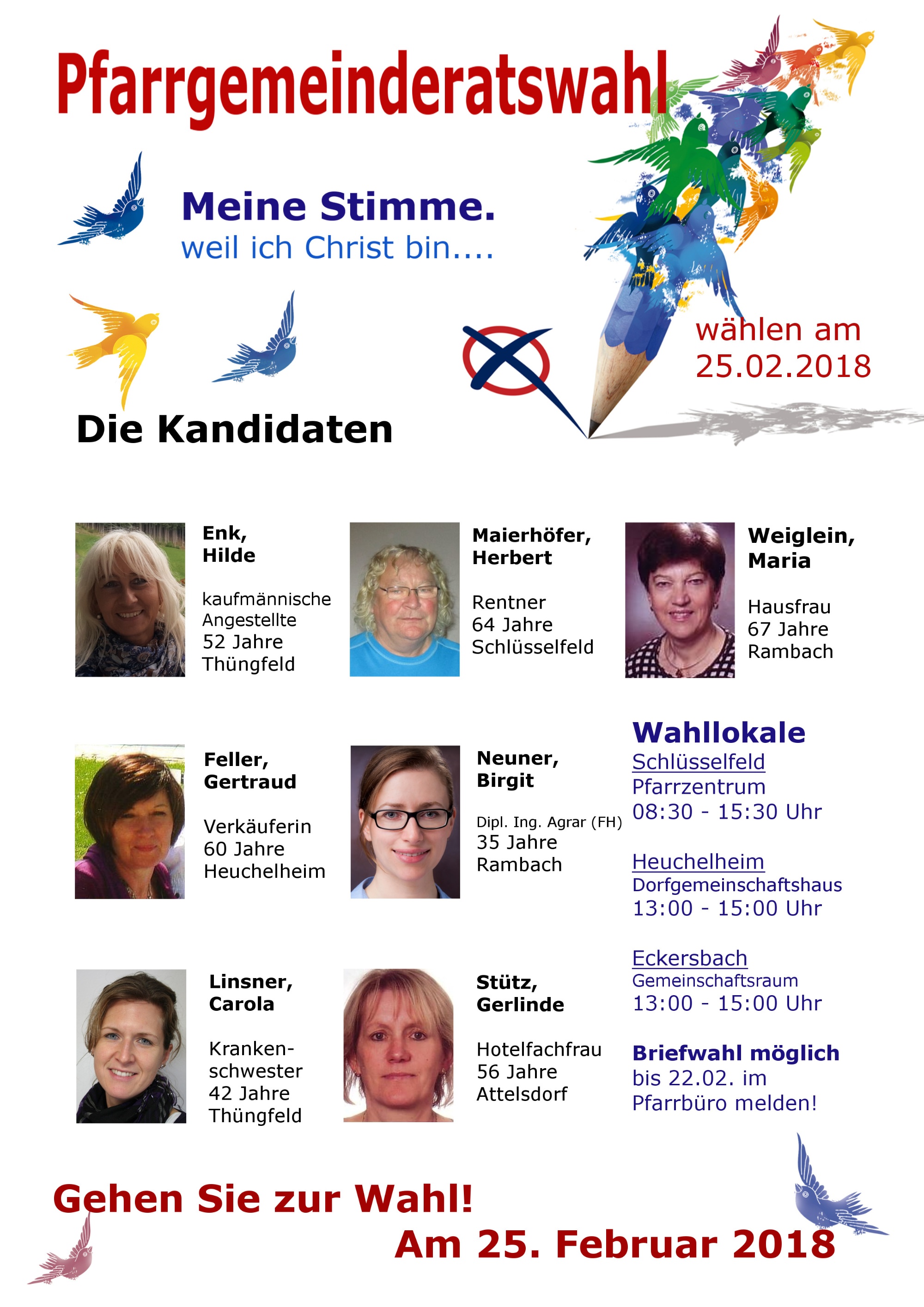 Pfarrgemeinderatswahl