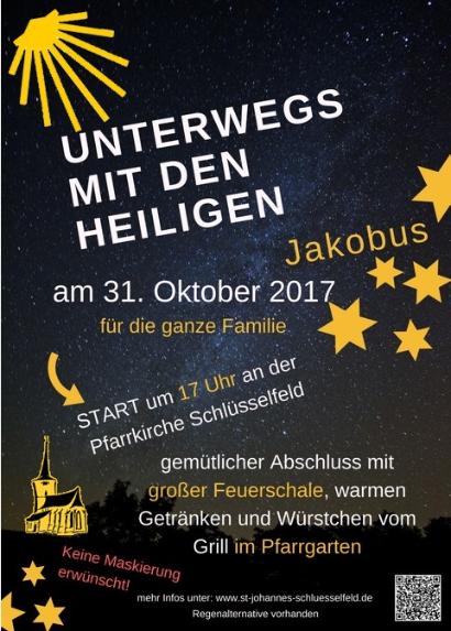 Unterwegs mit den Heiligen