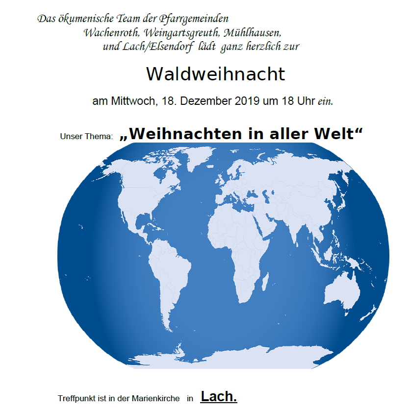 Waldweihnacht 2019