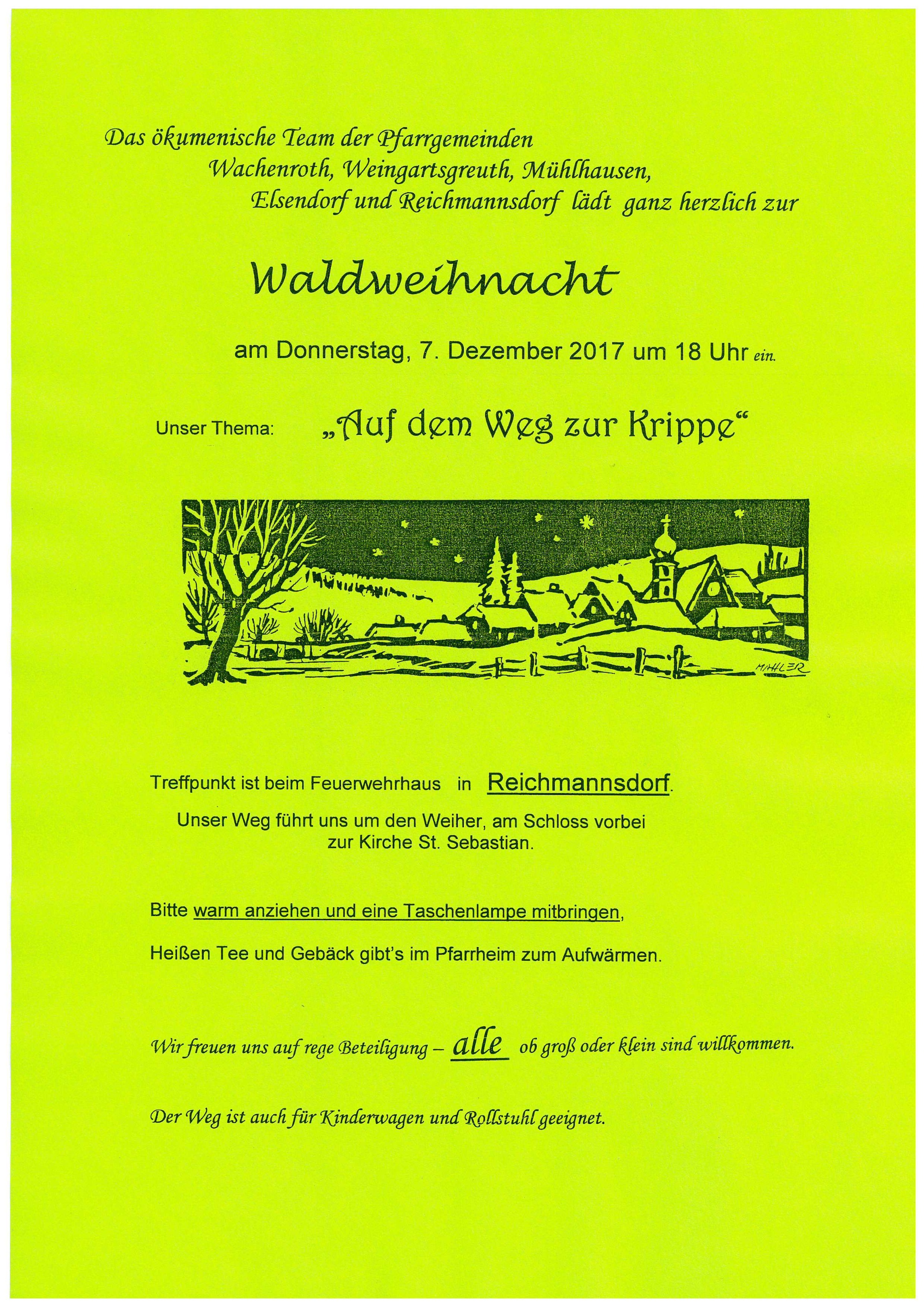 Waldweihnacht