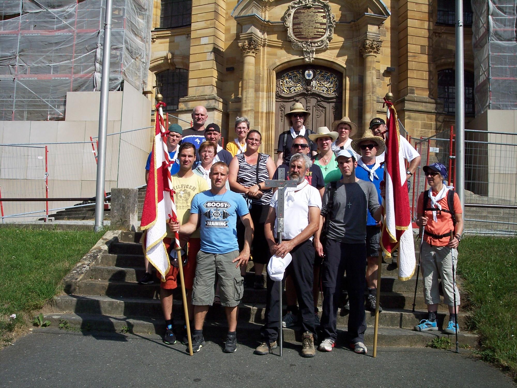 Wallfahrt der Eckersbacher nach Vierzehnheiligen