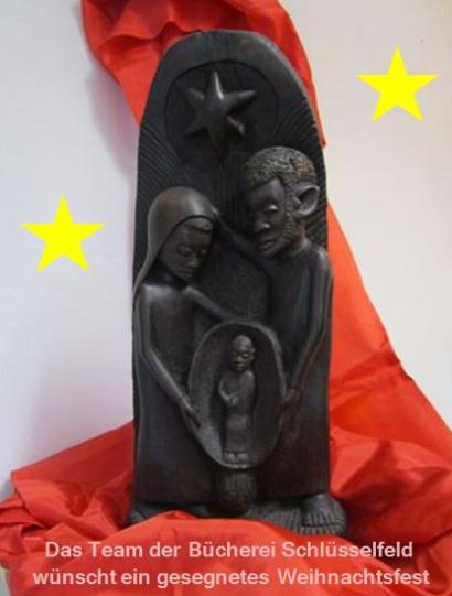 Weihnachtsgrüße Bücherei