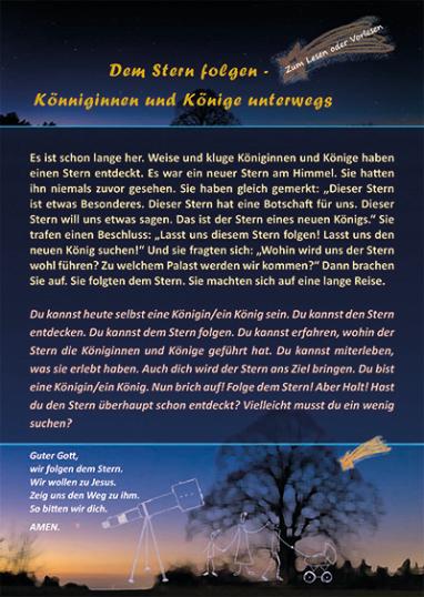 Wir folgen dem Stern